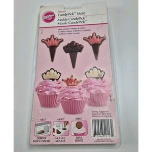 Wilton Princess  Candy  Pick mold  8 molds, 2 designs, brand new